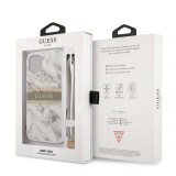 Carcasa Guess Silicona Marble Stripe para iPhone 13 Mini Gris Carcasa Guess Silicona Marble Stripe para iPhone 13 Mini Gris