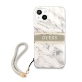 Carcasa Guess Silicona Marble Stripe para iPhone 13 Mini Gris Carcasa Guess Silicona Marble Stripe para iPhone 13 Mini Gris