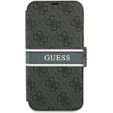 Guess GUBKP13L4GDGR - Funda para iPhone 13 Pro / 13 6,1", diseño de rayas, color gris Guess GUBKP13L4GDGR - Funda para iPhone 13 Pro / 13 6,1", diseño de rayas, color gris