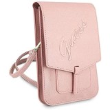 Guess Funda Bolso Saffiano Script - Rosa Guess Funda Bolso Saffiano Script - Rosa