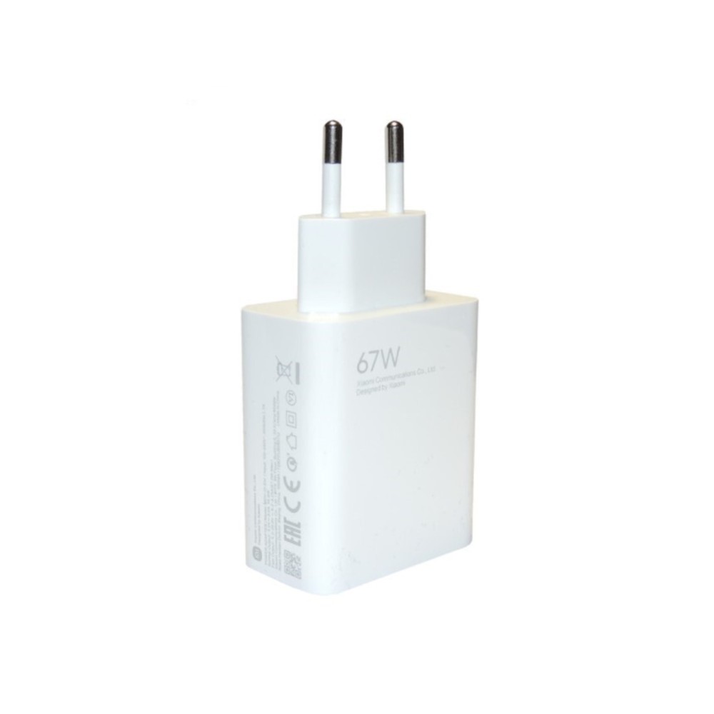 Xiaomi Cargador 67W con Cable USB Tipo C - Blanco
