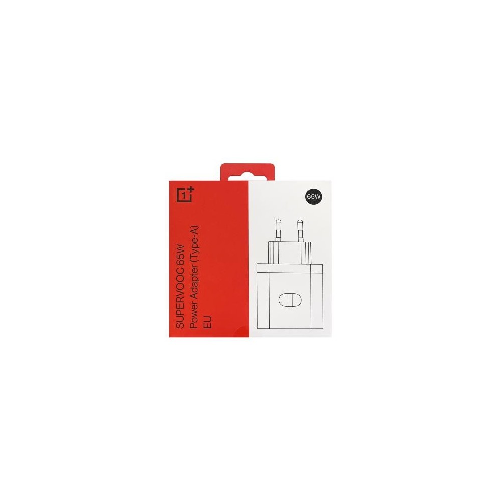 ADAPTADOR DE CORRIENTE ONEPLUS SUPERVOOC USB-A - 65W - BLANCO - BLISTER