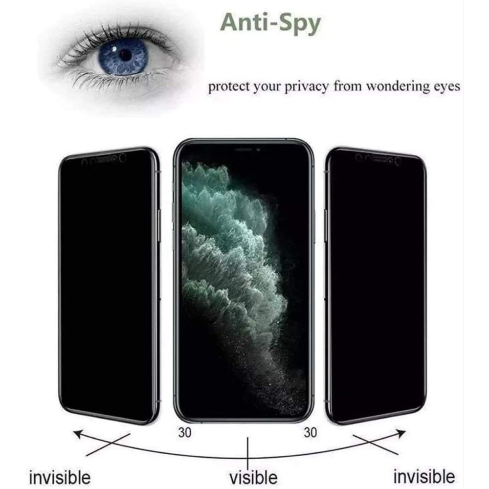 copy of Protector Pantalla Cerámico Flexible Privacy Anti-espía  - Anti Rotura - para Iphone 13 mini 5,4"
