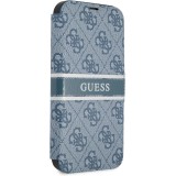 Guess Book Case 4G GUBKP13L4GDBL - Funda para iPhone 13 Pro Azul Guess Book Case 4G GUBKP13L4GDBL - Funda para iPhone 13 Pro Azul