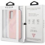 Guess GUHCS21LLSVSPI - Funda para S21 Ultra G998, Silicona Rosa Guess GUHCS21LLSVSPI - Funda para S21 Ultra G998, Silicona Rosa