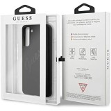 Guess GUHCS21MLSVSBK - Funda para S21+ G996, Silicona Negro Guess GUHCS21MLSVSBK - Funda para S21+ G996, Silicona Negro