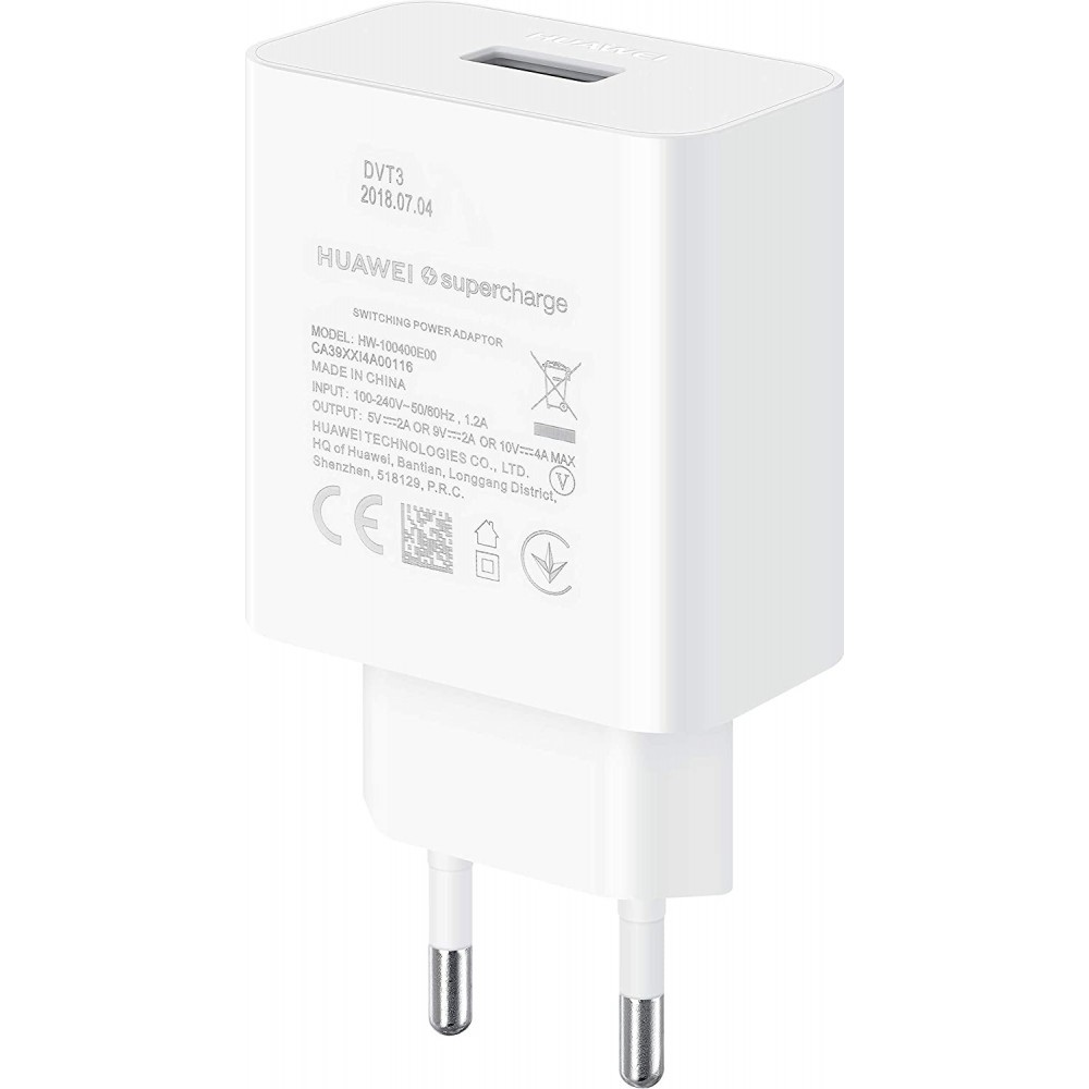 Huawei CP404 Original Super Charge 22,5 W USB Typ C Ladegerät - Weiß - Blister