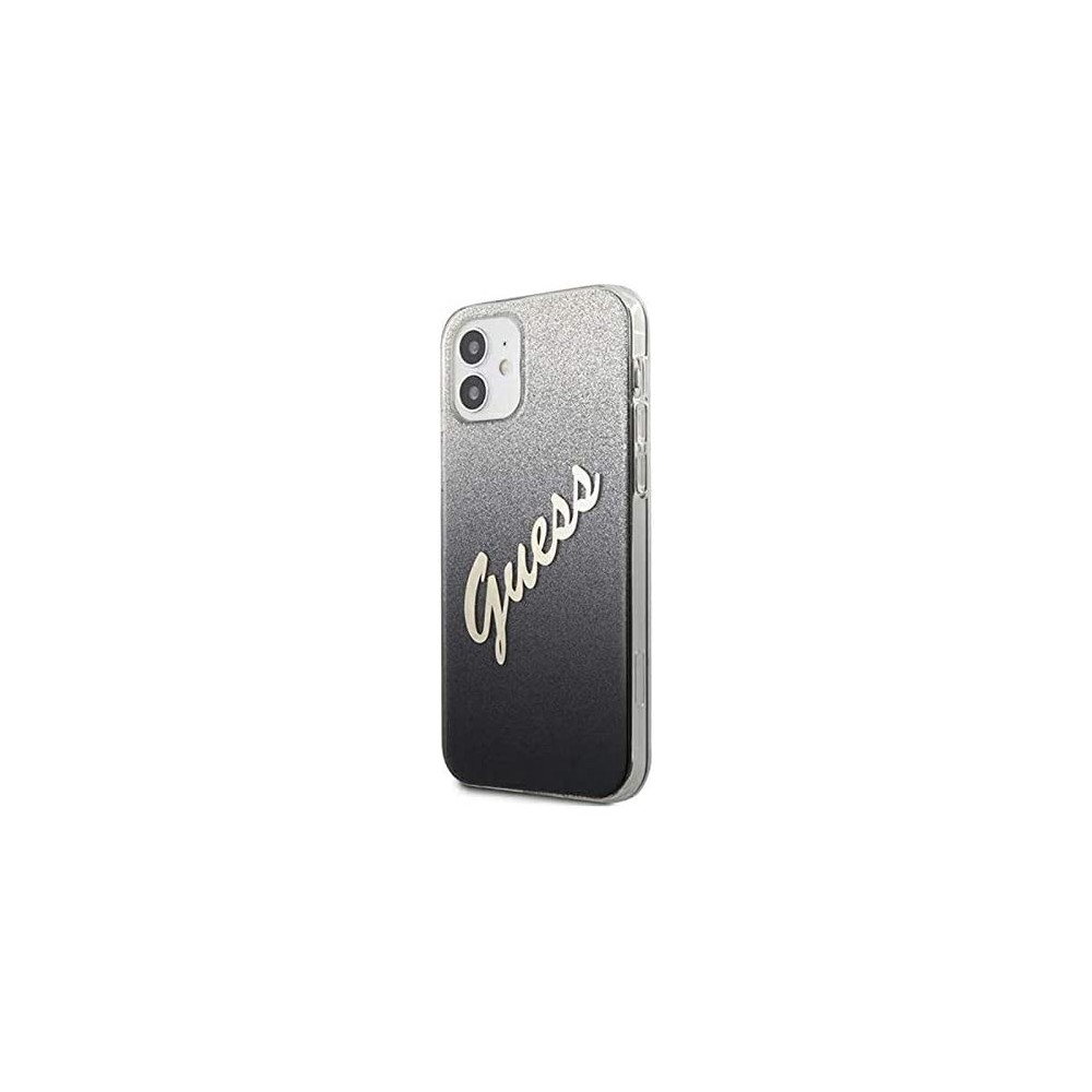 Guess GUHCP12SPCUGLSBK - Carcasa para iPhone 12 Mini (5,4"),