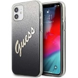 Guess GUHCP12SPCUGLSBK - Carcasa para iPhone 12 Mini (5,4"),