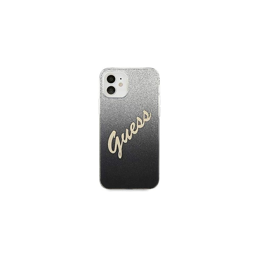 Guess GUHCP12SPCUGLSBK - Carcasa para iPhone 12 Mini (5,4"),