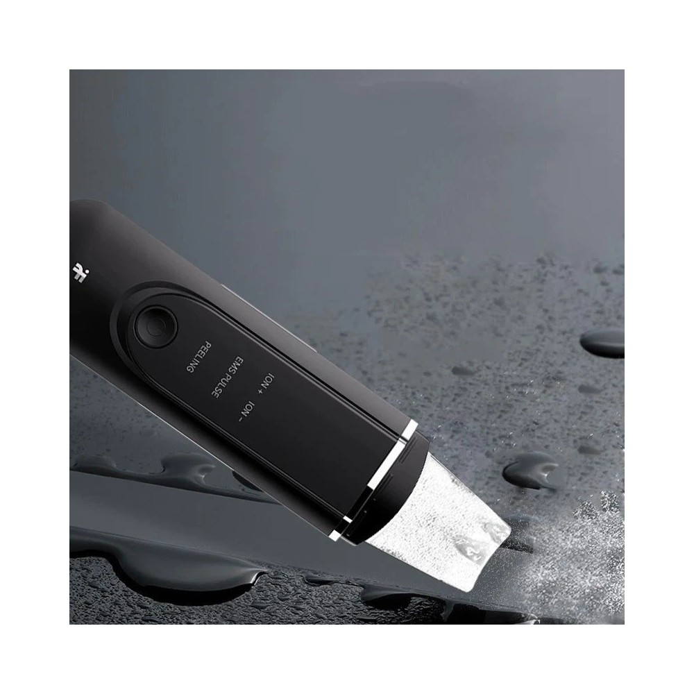 Limpiador Facial ionico ultrasonico  Negro