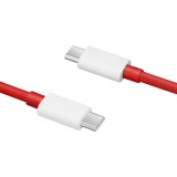 Cable USB-C A USB-C OnePlus DL152, 150W, 12A, 1m, Rojo Cable USB-C A USB-C OnePlus DL152, 150W, 12A, 1m, Rojo
