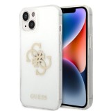 Guess Hard Cover 4G Glitter Big Logo para iPhone 14 Plus Transparente Guess Hard Cover 4G Glitter Big Logo para iPhone 14 Plus Transparente