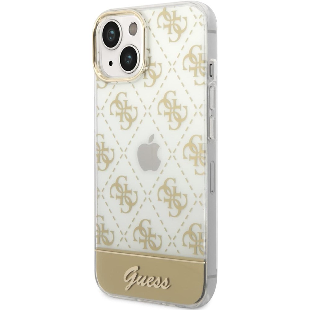 Guess GUHCP14MHG4MHG - Carcasa rígida para iPhone 14 Plus de