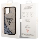 Guess - Funda Protectora para iPhone 14 Plus con Purpurina Guess - Funda Protectora para iPhone 14 Plus con Purpurina