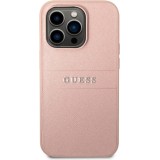 Funda Guess GUHCP14LPSASBPI - para iPhone 14 Pro de 6,1" rosa Saffian Funda Guess GUHCP14LPSASBPI - para iPhone 14 Pro de 6,1" rosa Saffian