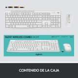 Logitech - Mk295 Silent Wireless Combo Teclado Usb Qwerty Español Blanco Logitech - Mk295 Silent Wireless Combo Teclado Usb Qwerty Español Blanco