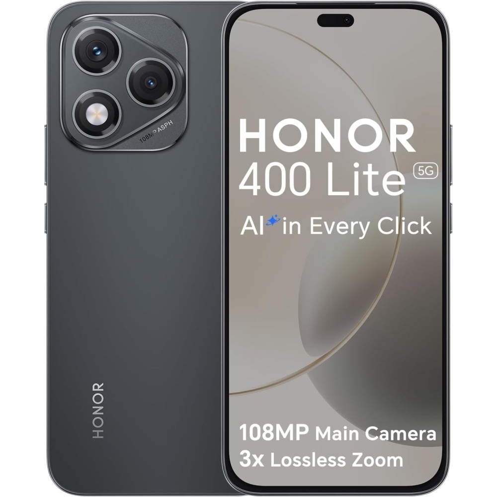 copie de Honor 400 Lite 8GB 256GB Dual SIM 108MP Dimensity 7025 Ultra MagicOS 9.0 Negro