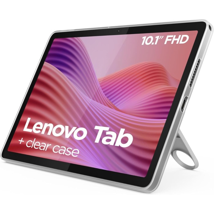 Lenovo Tab 10.1' 4/64GB 4G LTE Gris + Funda Transparente con Soporte