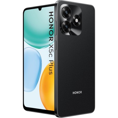Honor X5c Plus 4GB 128GB 6.74" LCD 90Hz 4G Dual SIM Batería 5260mAh IP54 MagicOS 9.0 Negro
