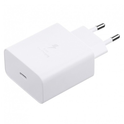 Cargador De Pared Samsung EP-TA865W, 65W, 3.25A, 1 X USB-C, Blanco GP-PTU020SODWQ